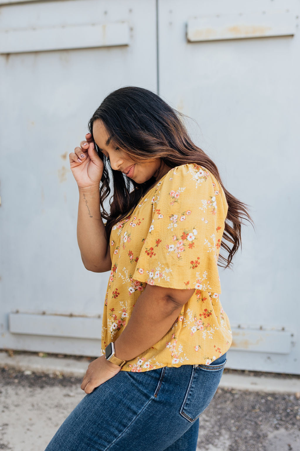 Mabel Floral Top