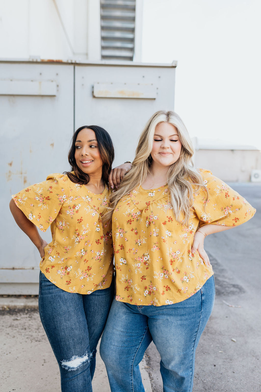 Mabel Floral Top