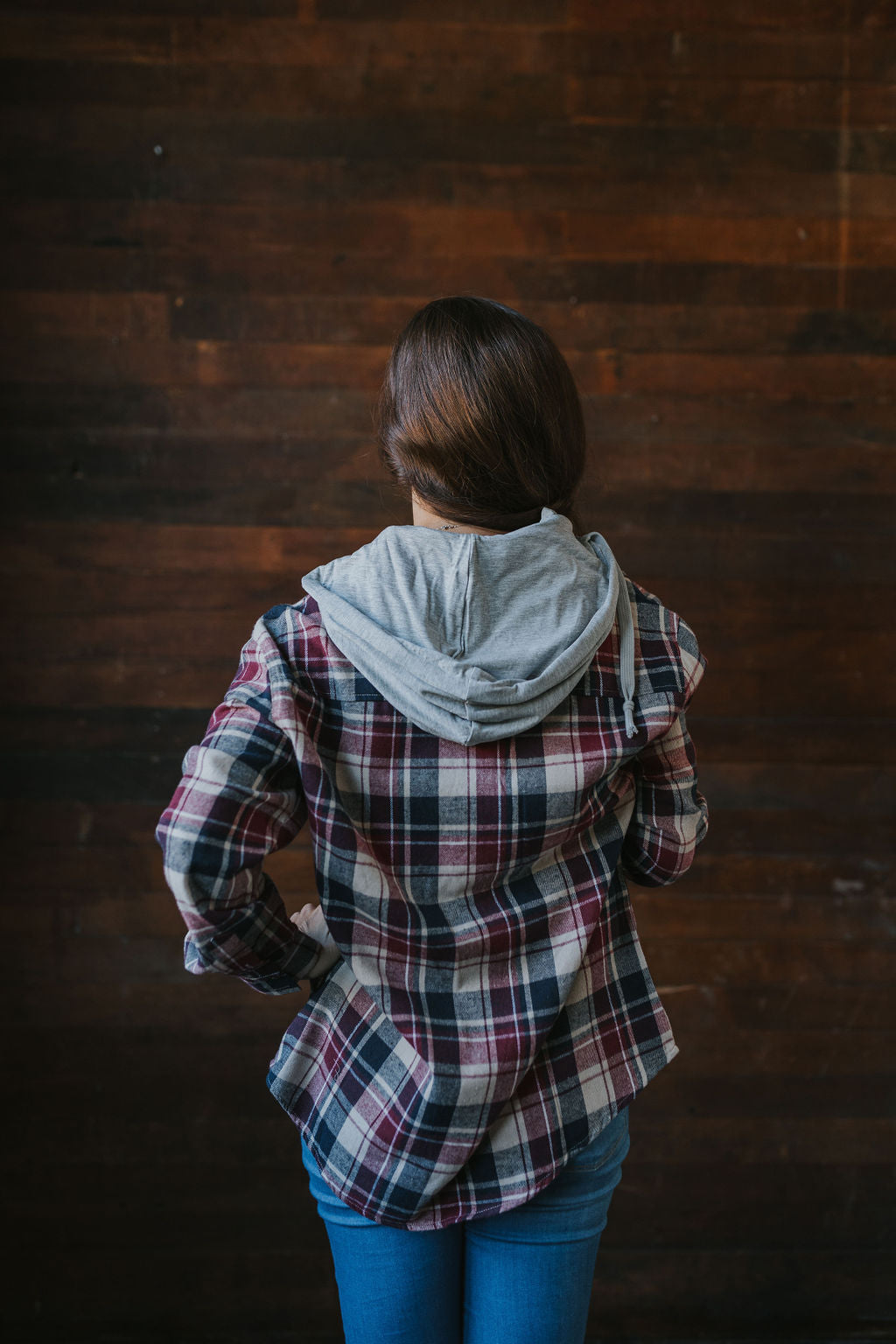 Leander Hooded Flannel