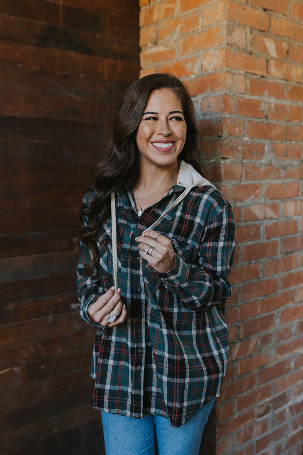 Leander Hooded Flannel