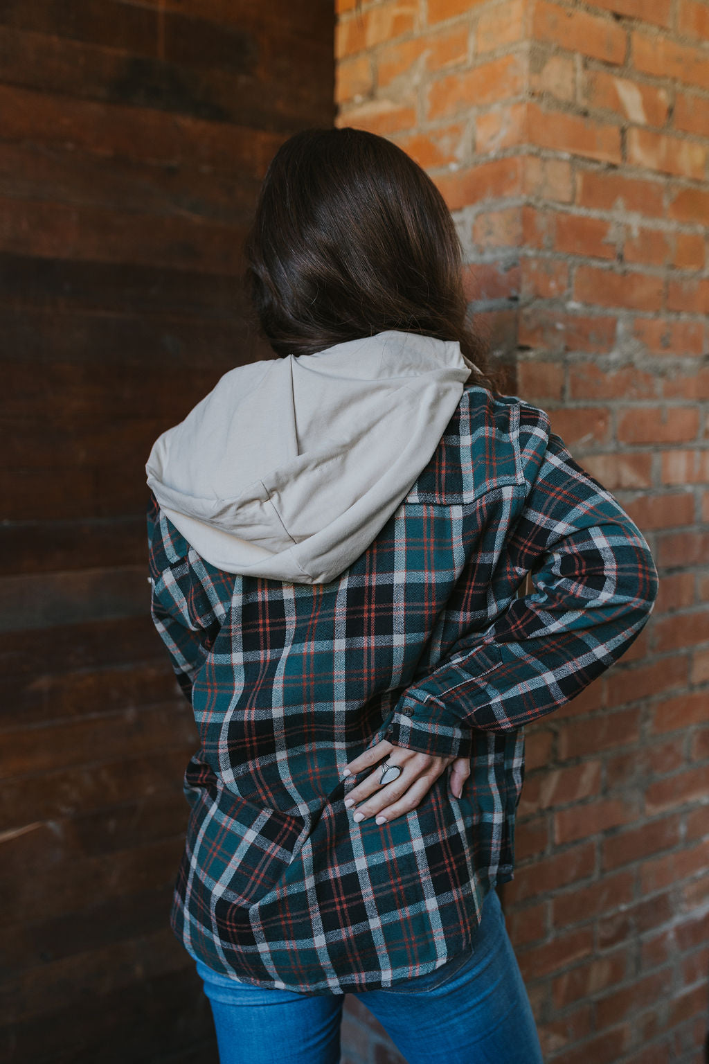 Leander Hooded Flannel