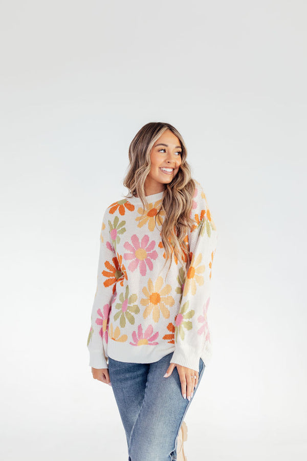 Kit Floral Sweater