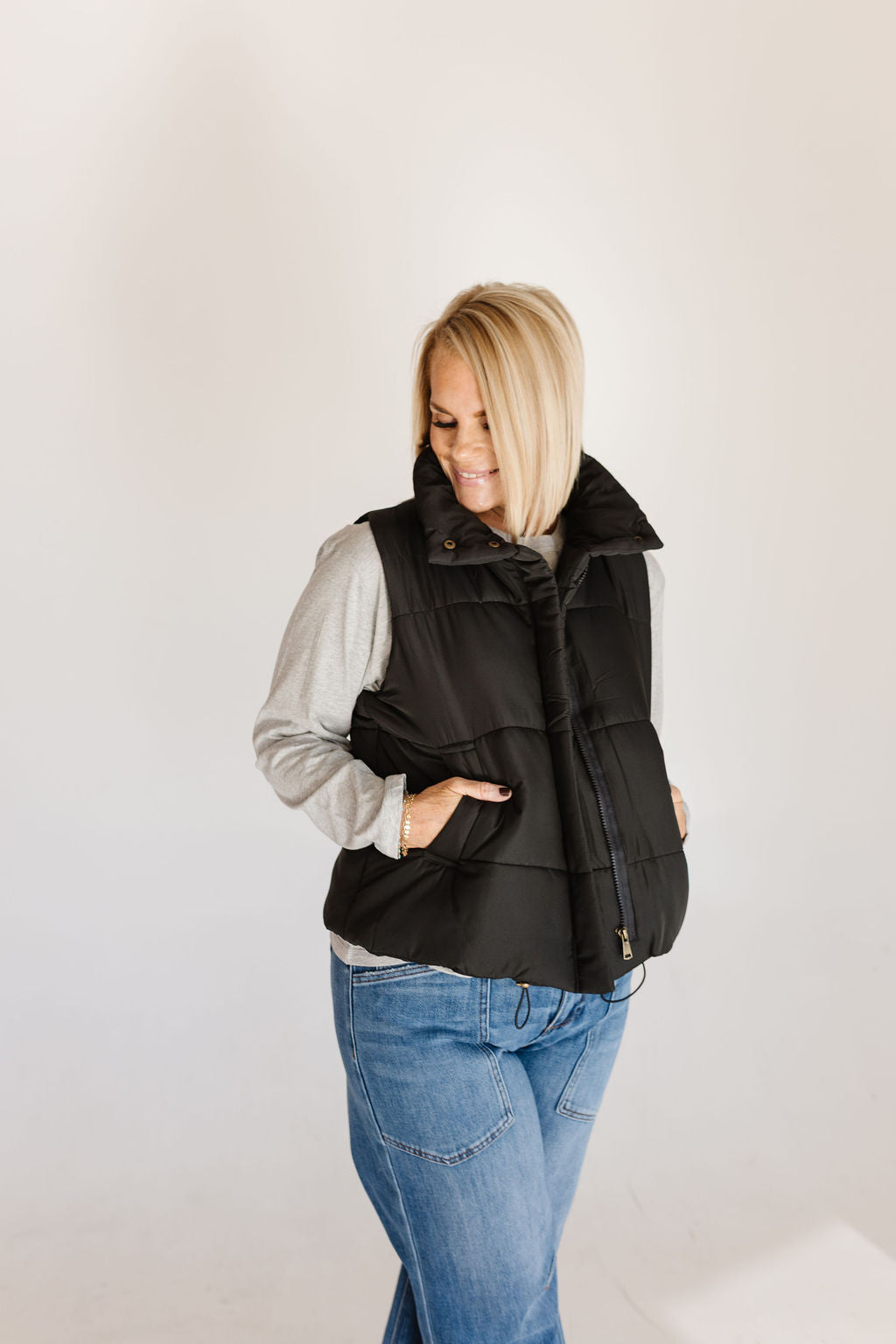 Drew Puffer Vest *ALL SALES FINAL*
