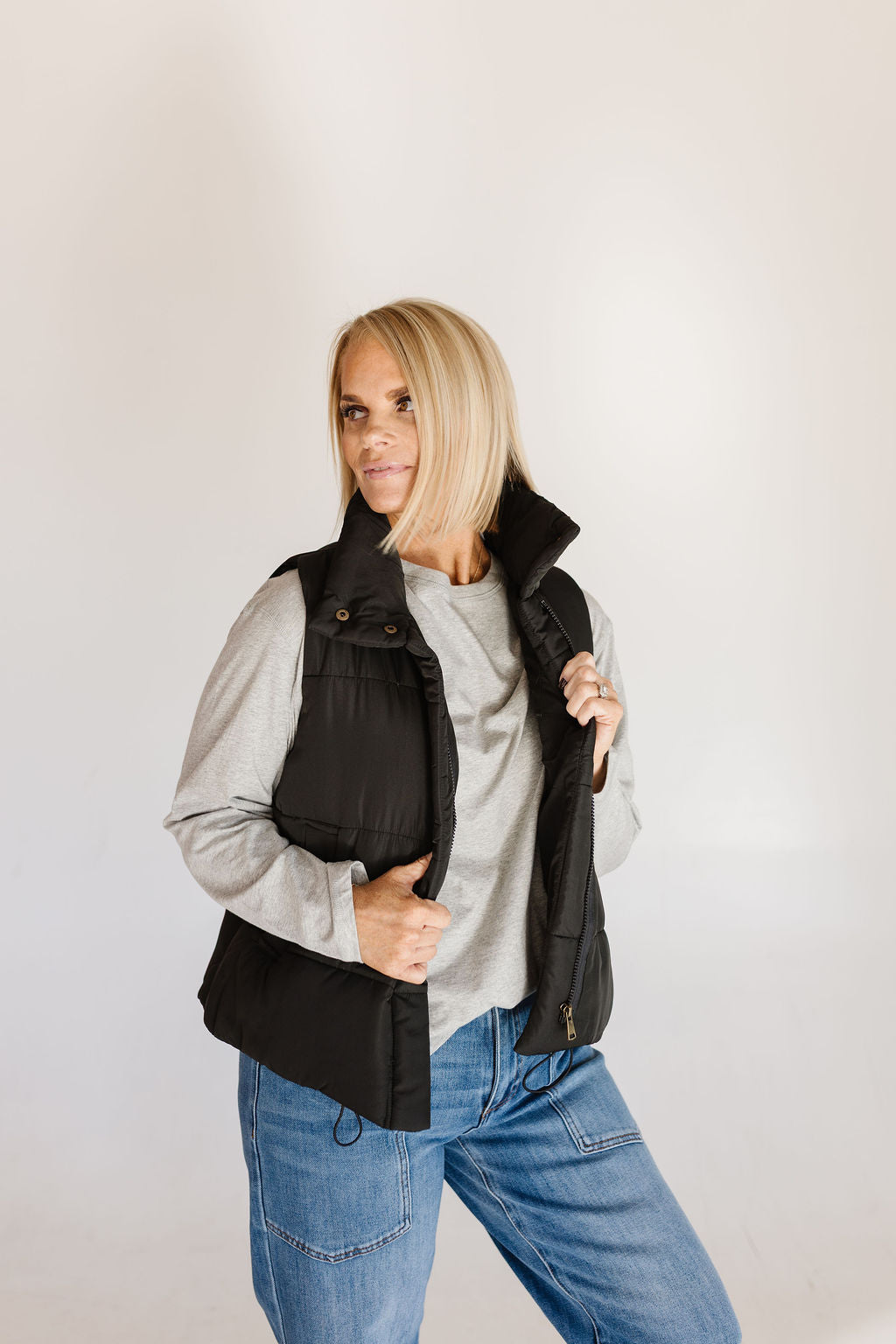 Drew Puffer Vest *ALL SALES FINAL*