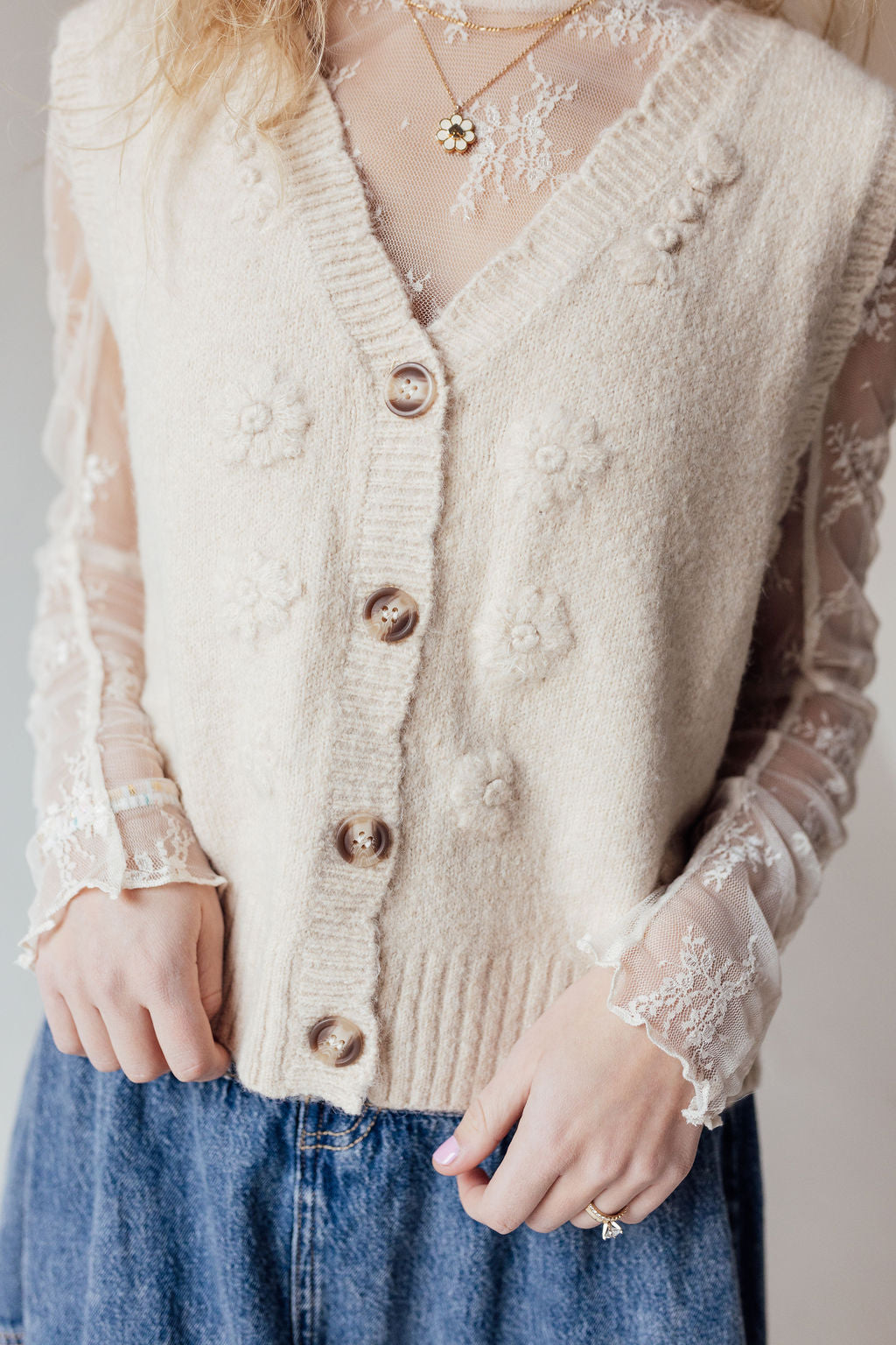 Lace Layering Top