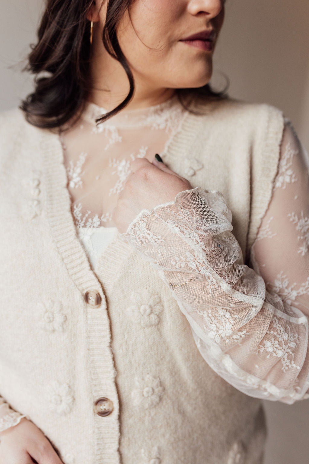 Lace Layering Top