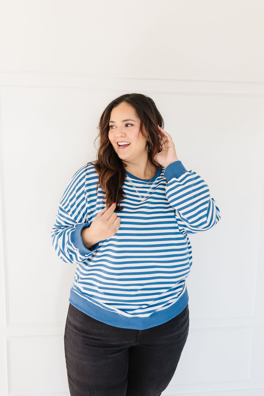 Addie Striped Top