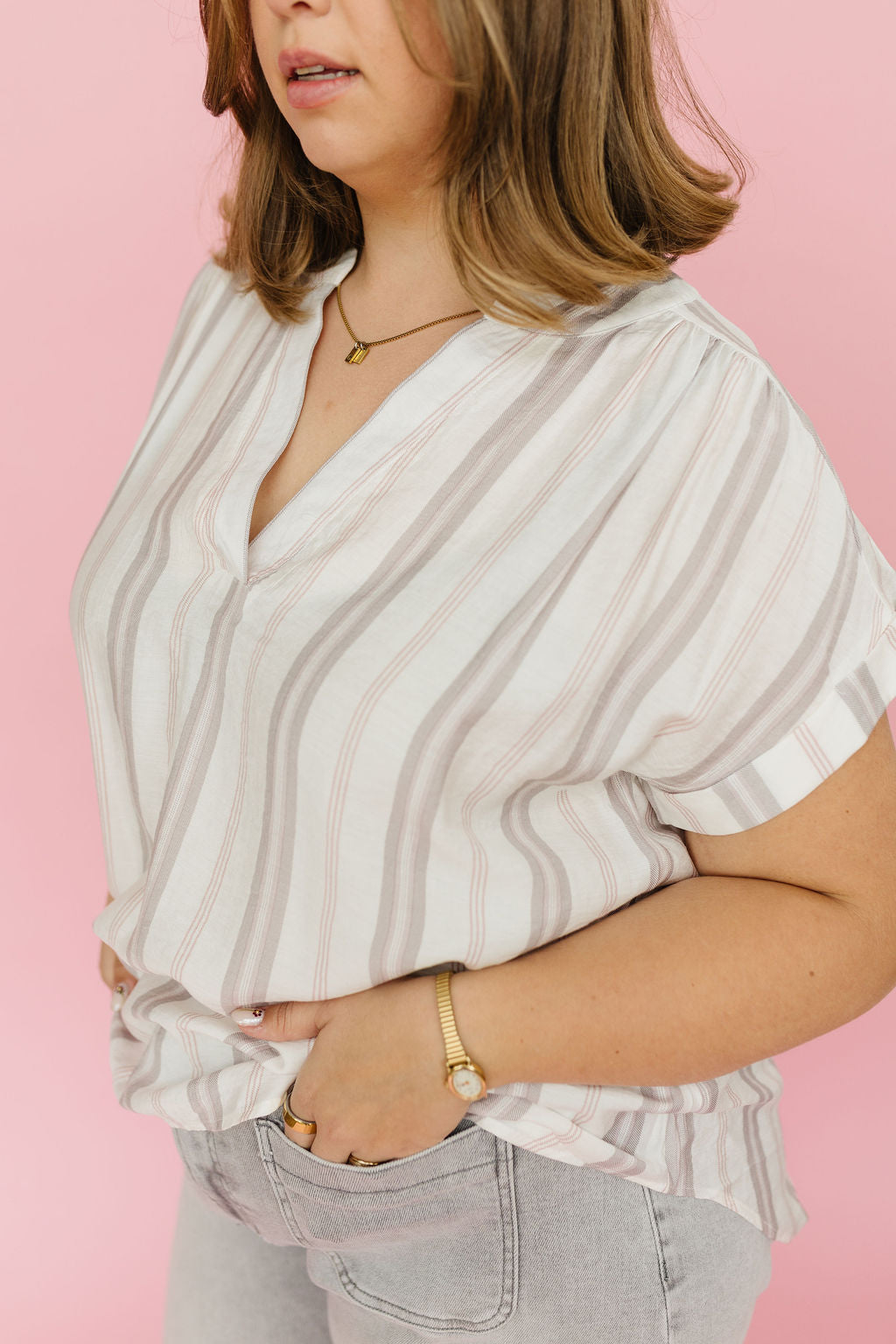 Iris Striped Top