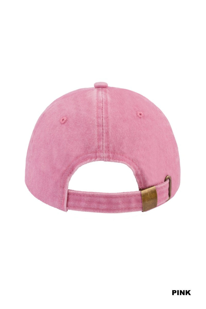 Pink Ribbon Cap