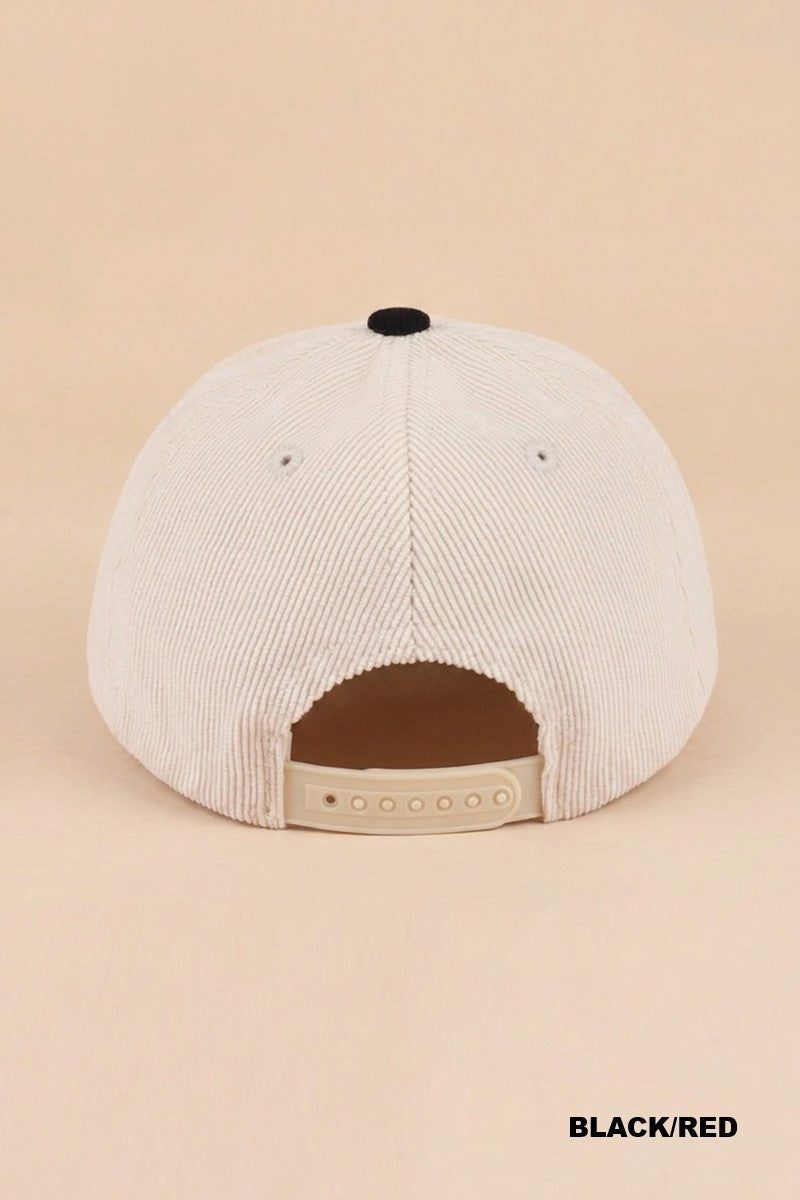 Diet Coke Corduroy Hat