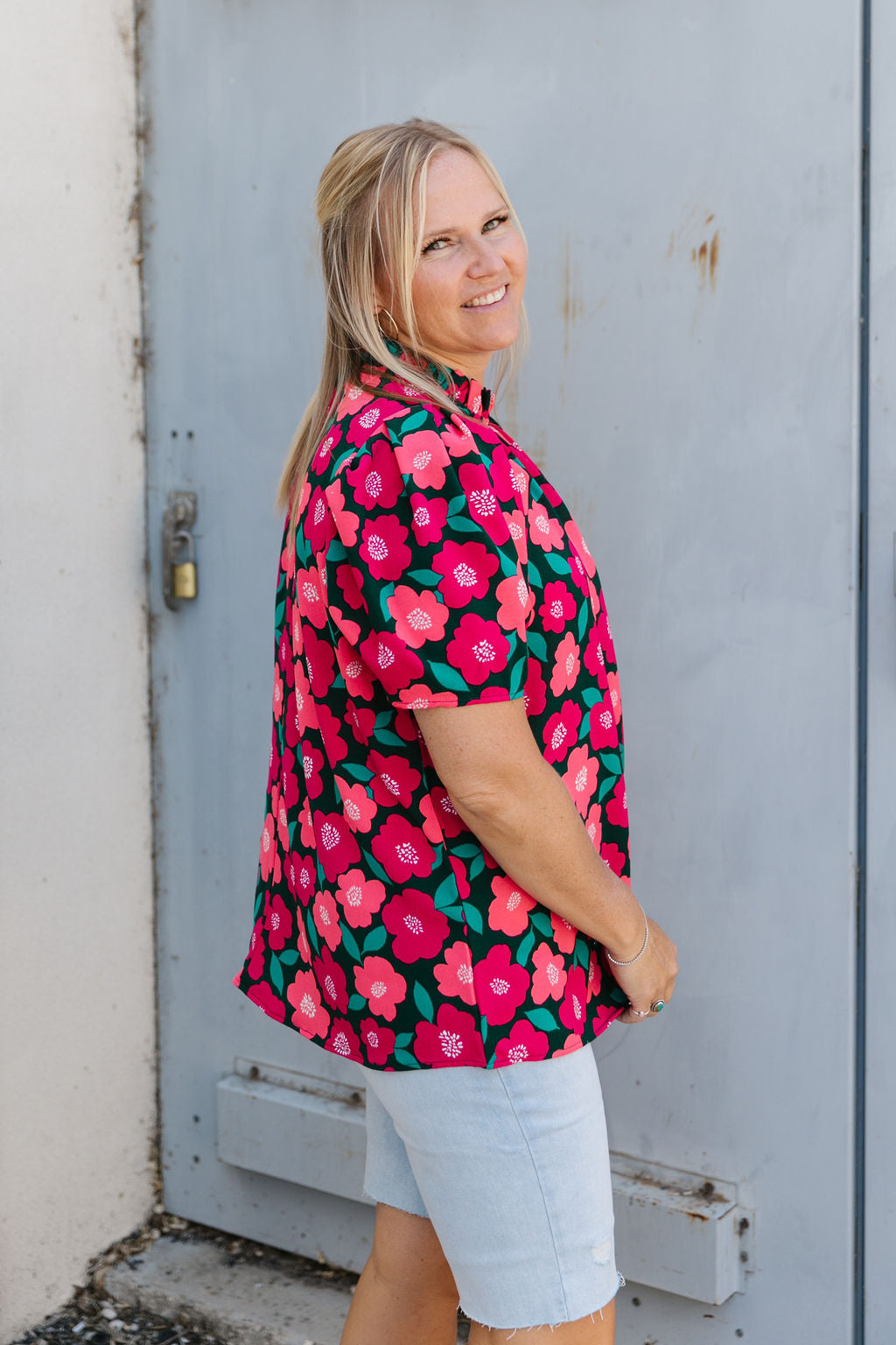 Caroline Floral Top