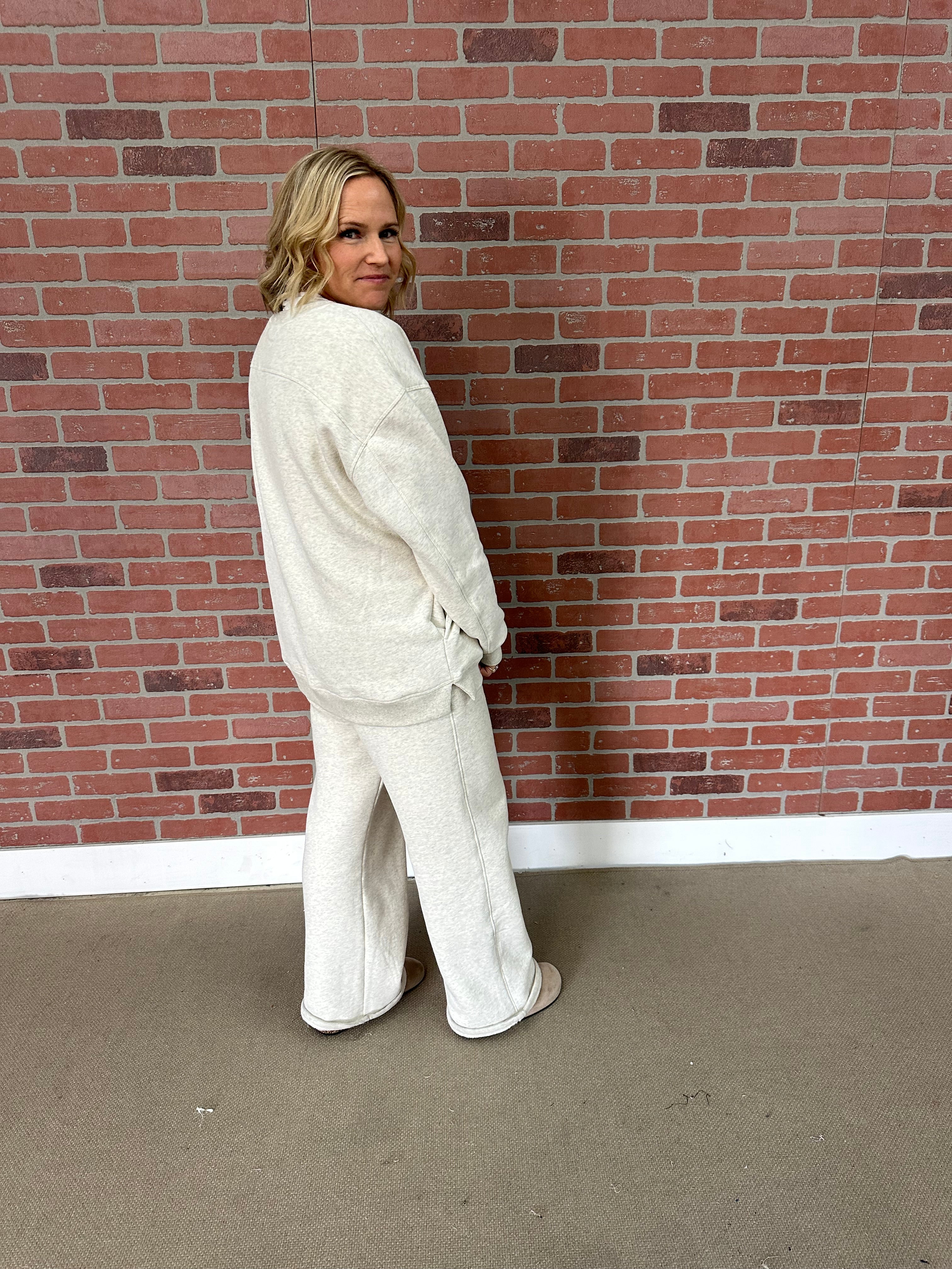 Whitley Pants in Cream