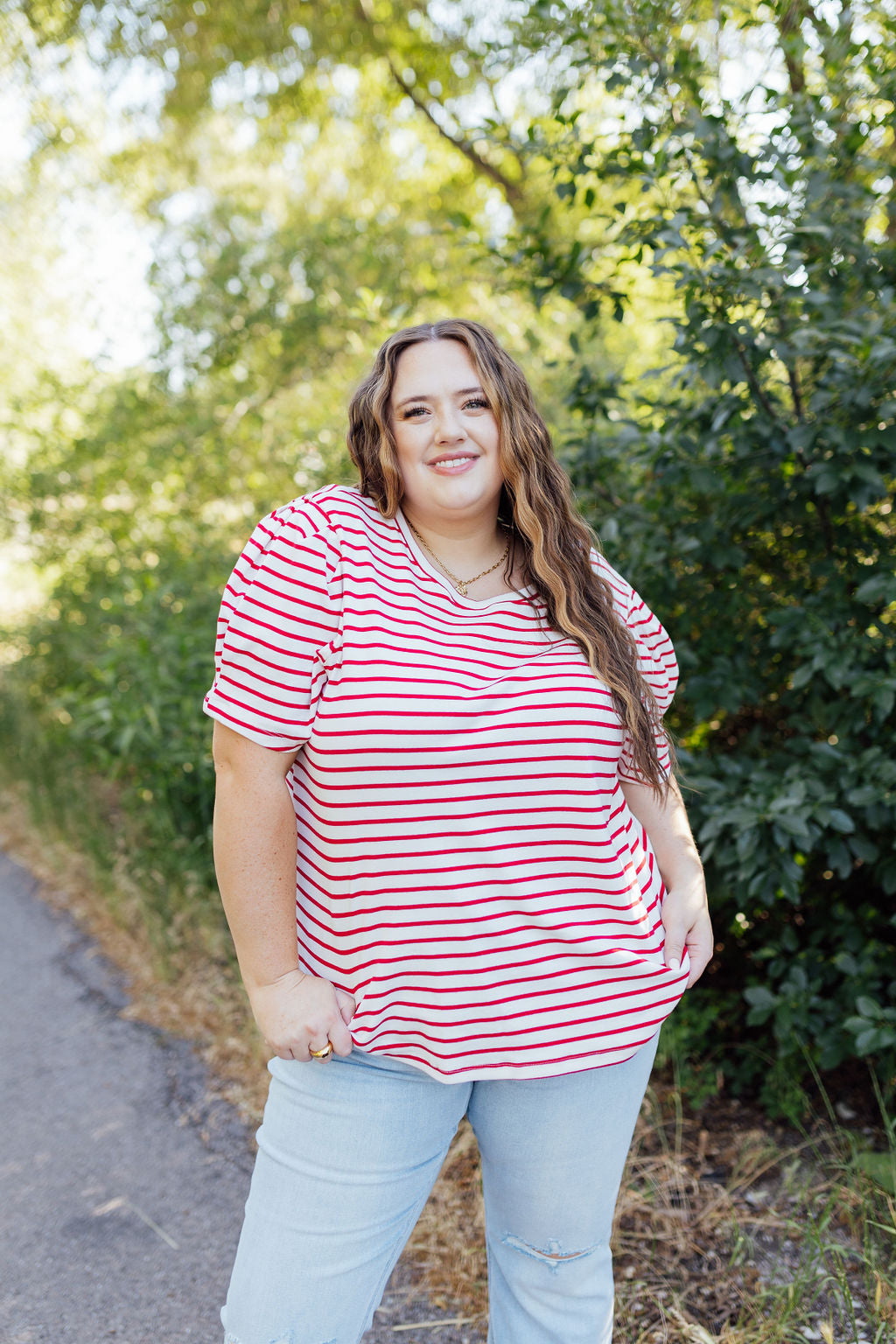 Alicia Striped Top