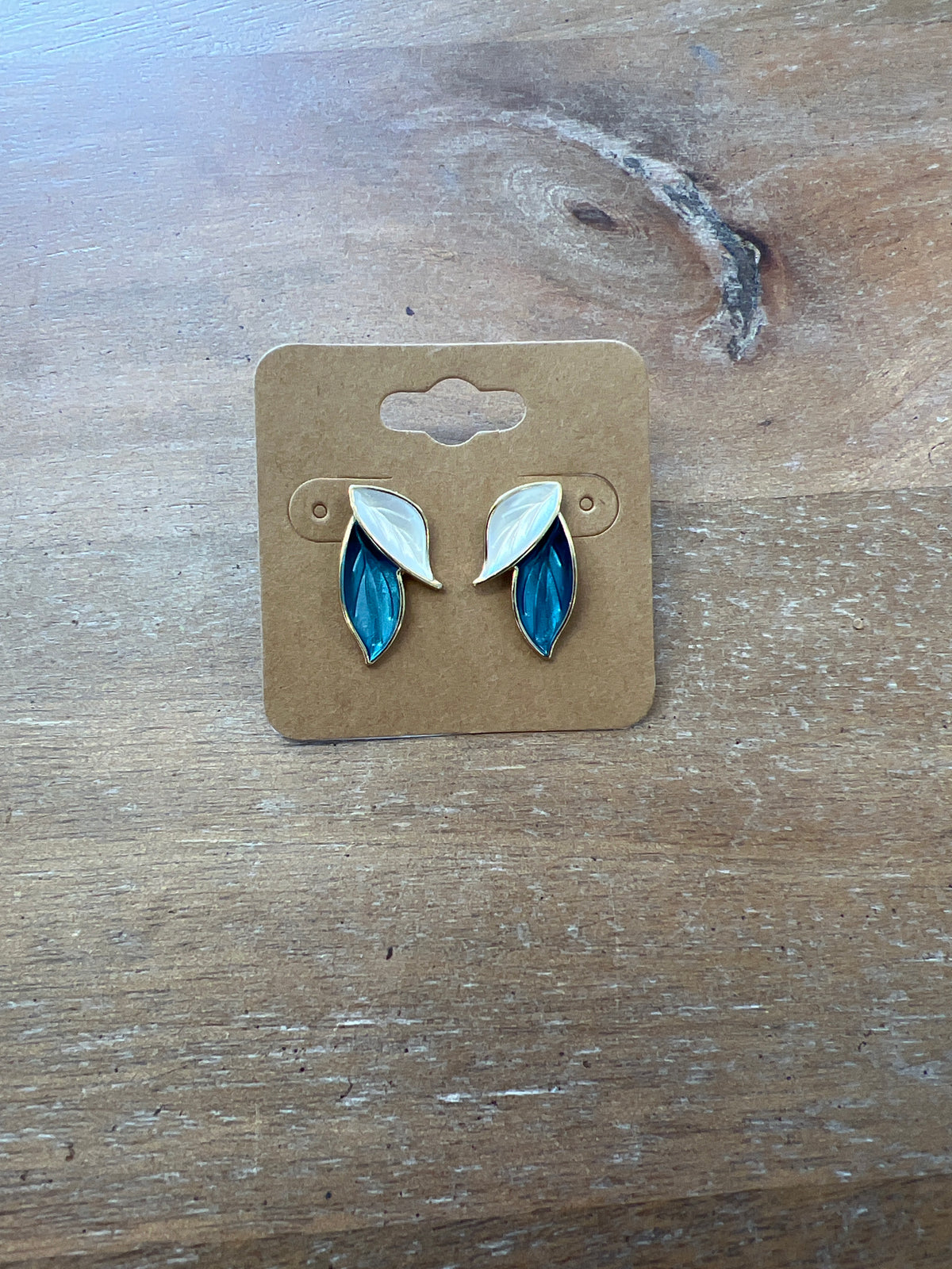 Double Leaf Earrings