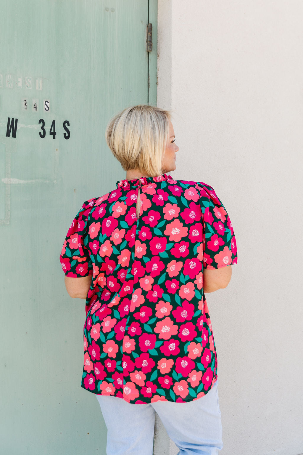 Caroline Floral Top