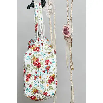 Quilted Overnighter Tote Bag