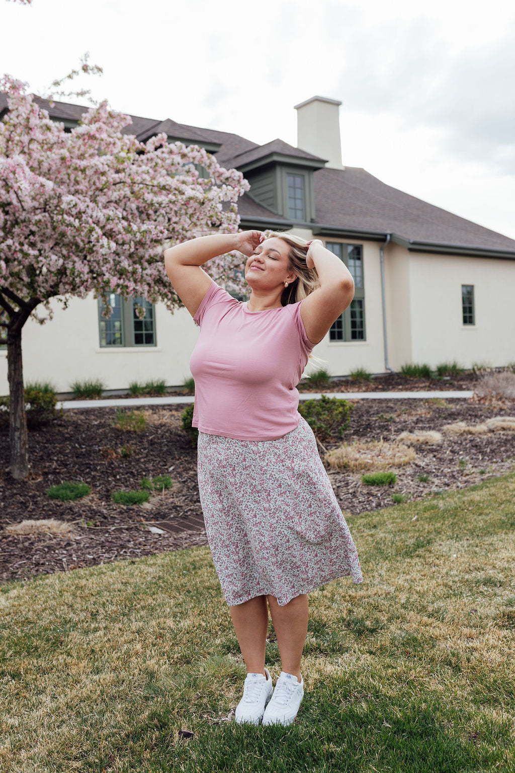 Mary Midi Skirt (2x, 4x Left)
