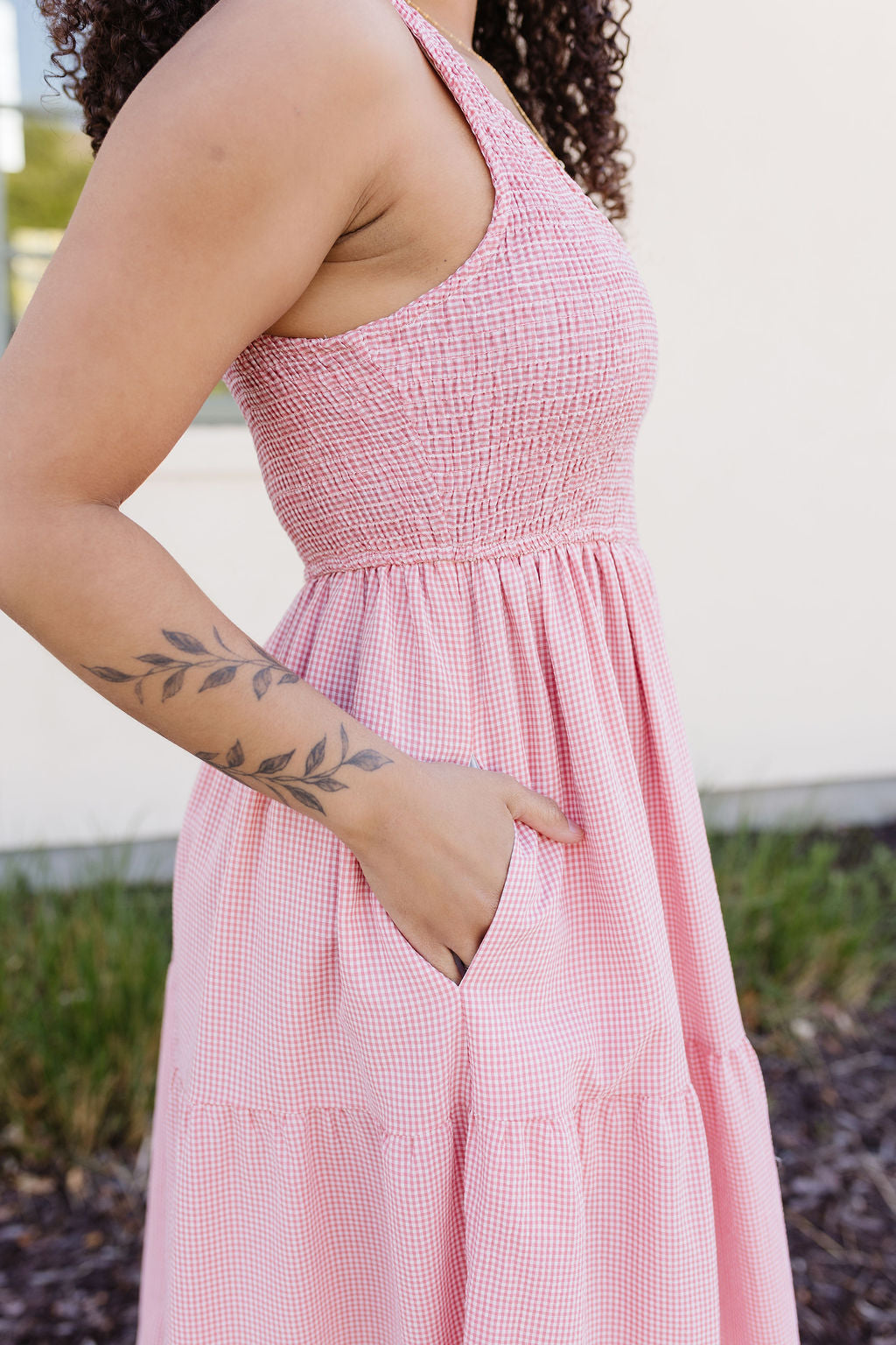 Scarlett Gingham Midi