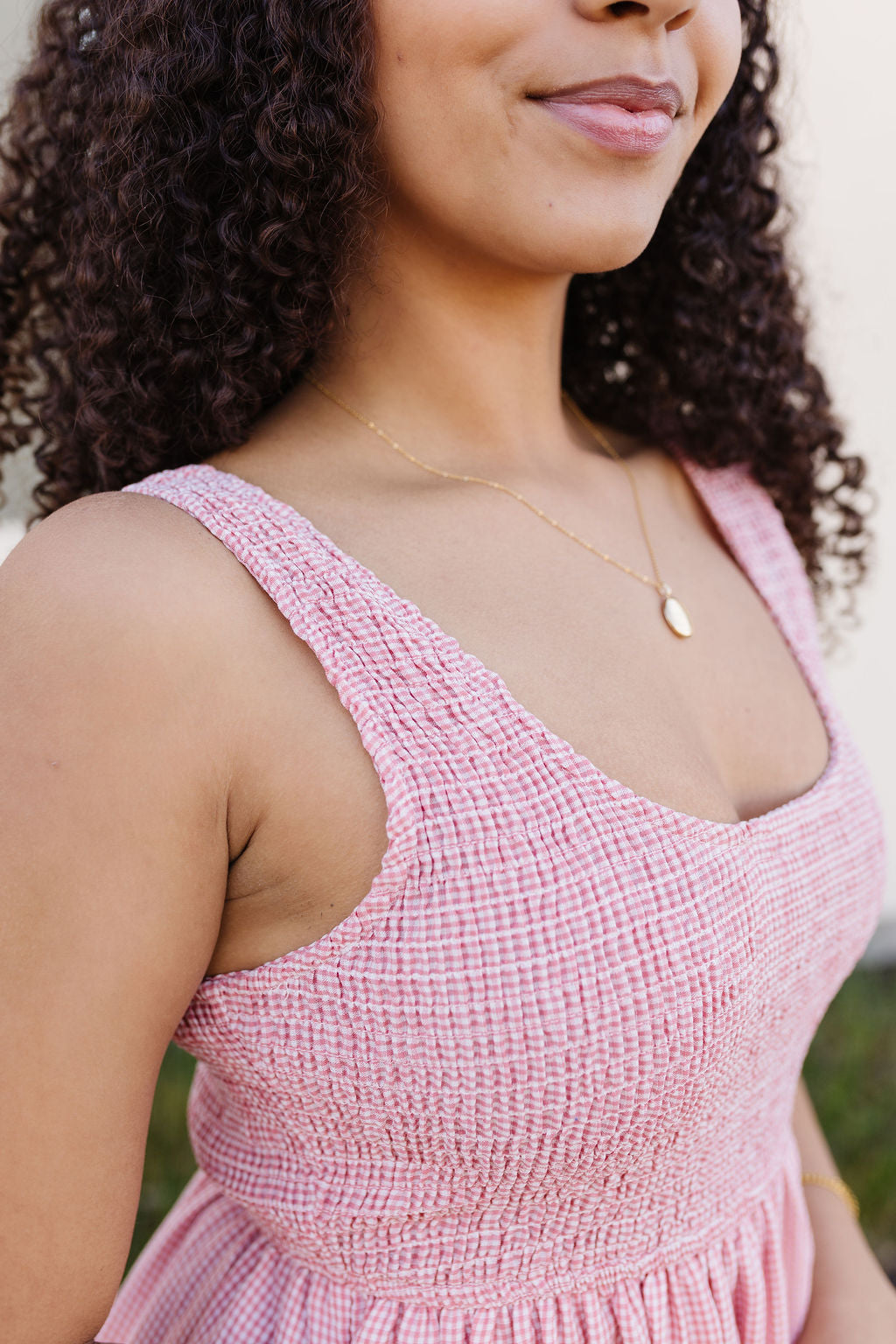 Scarlett Gingham Midi