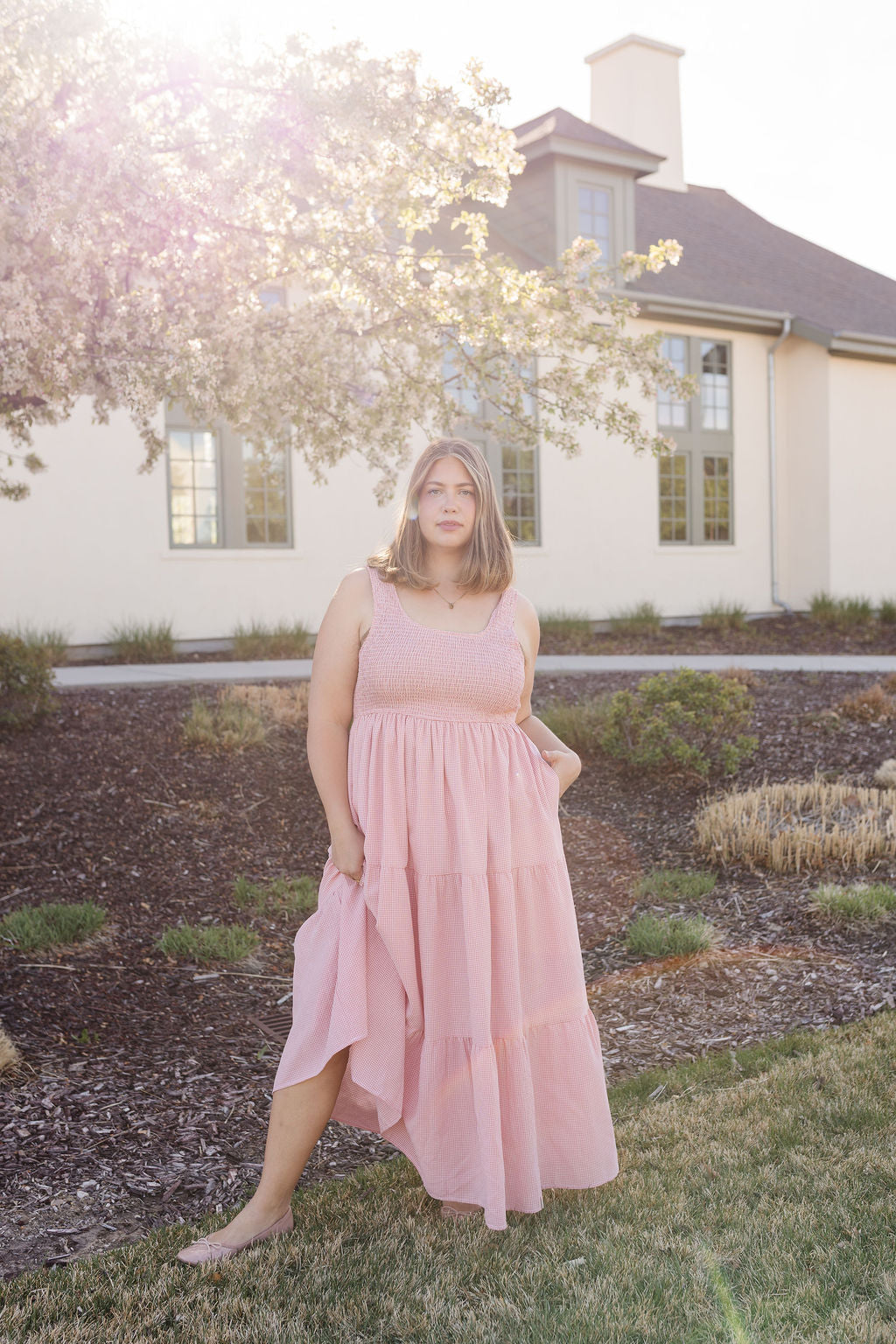 Scarlett Gingham Midi