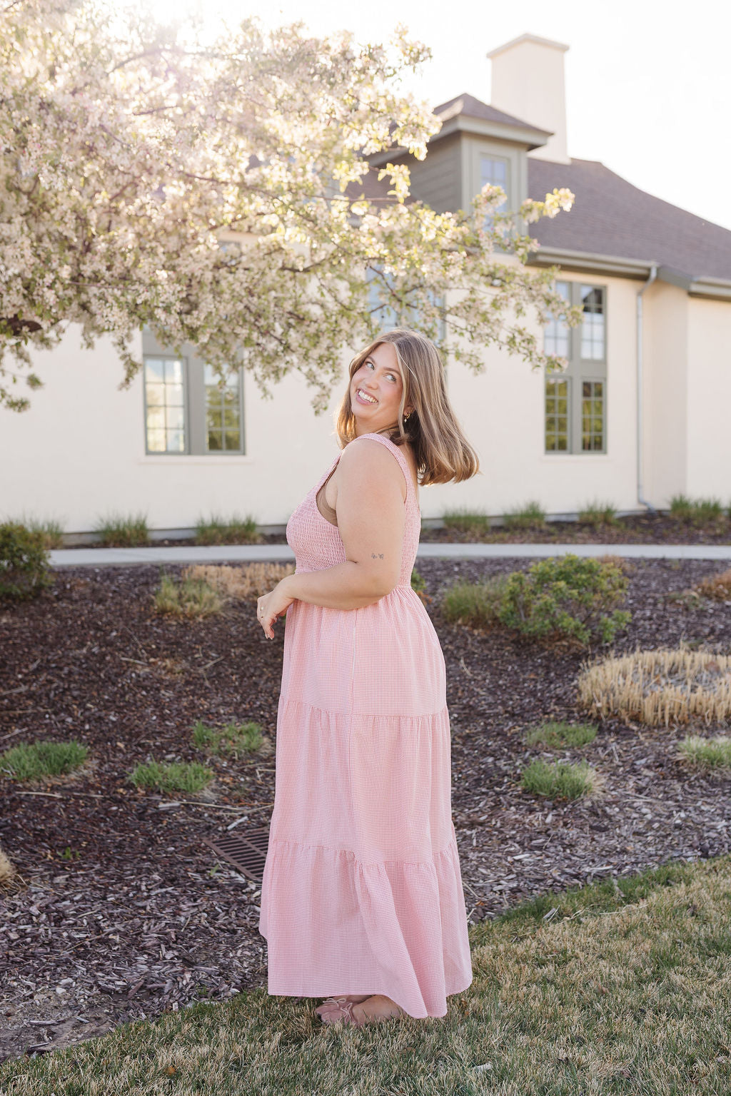 Scarlett Gingham Midi
