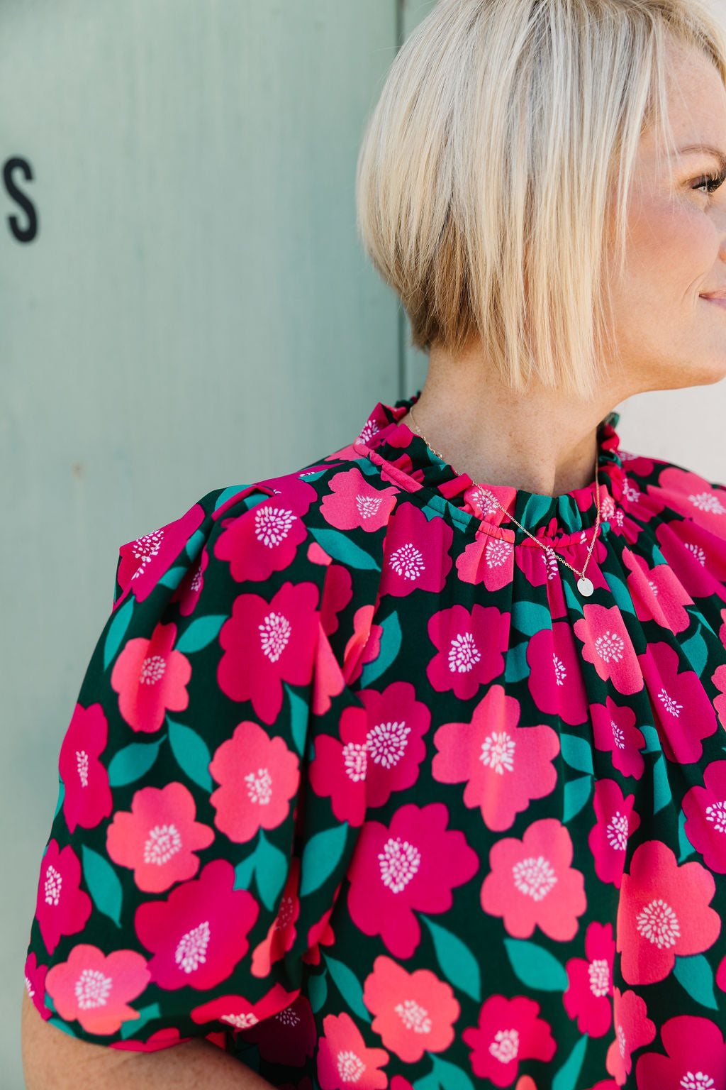 Caroline Floral Top