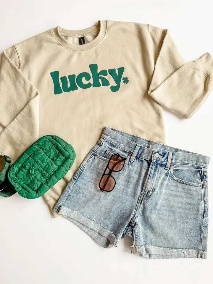Lucky Sweatshirt *ALL SALES FINAL*