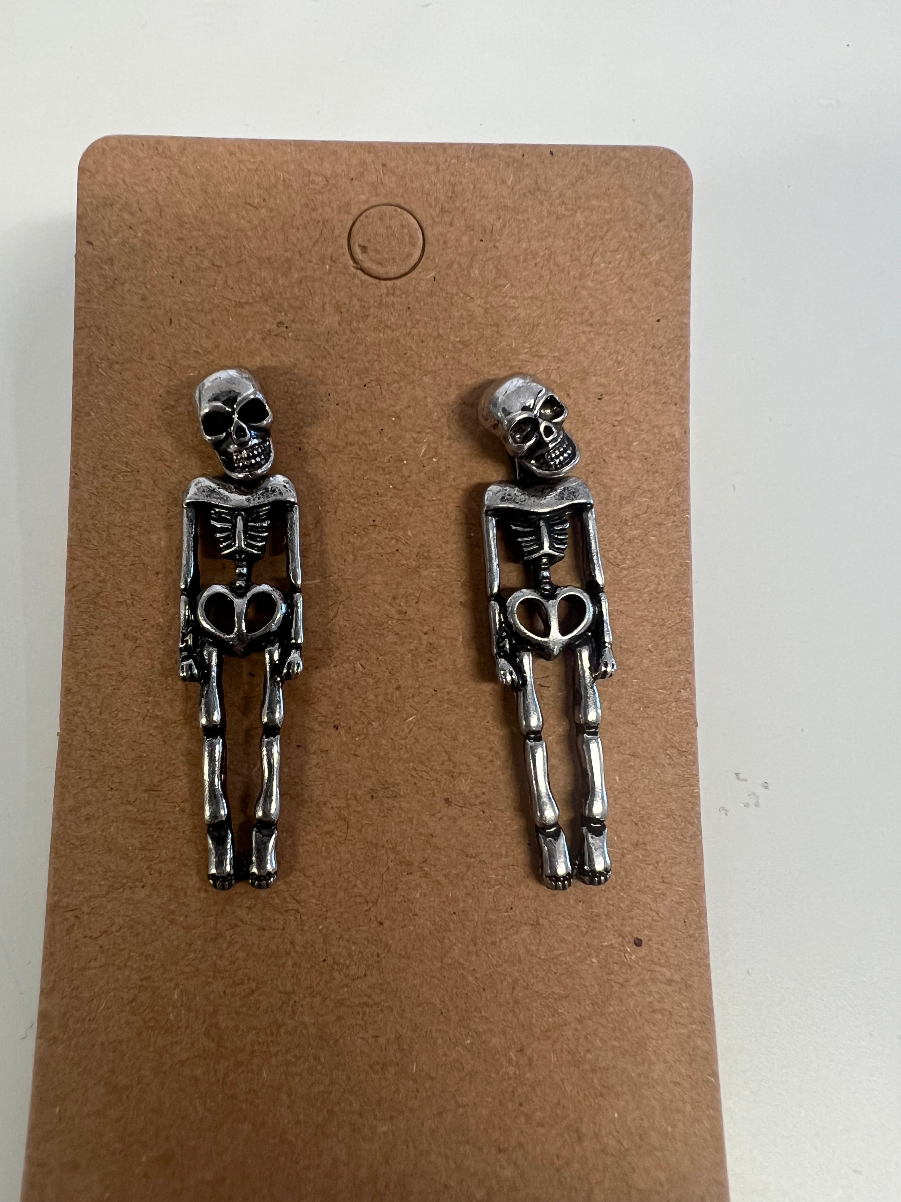 Skeleton Earrings