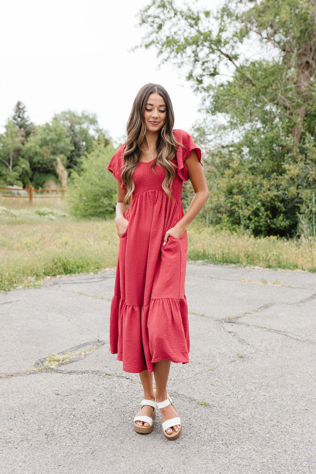Zoe In Red
