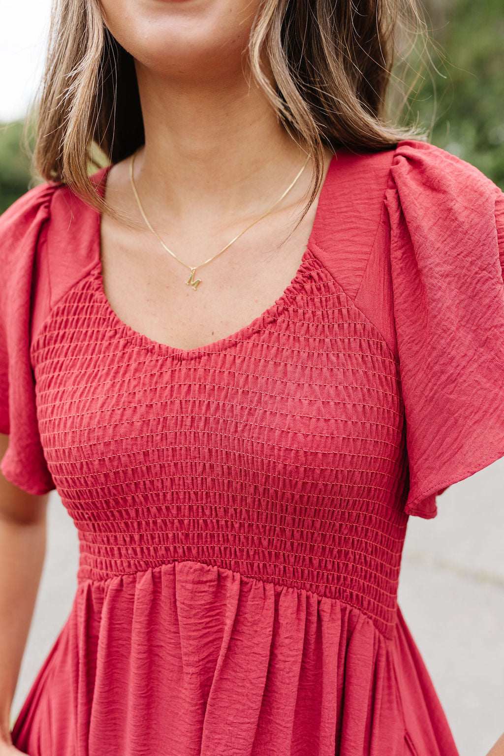 Zoe In Red