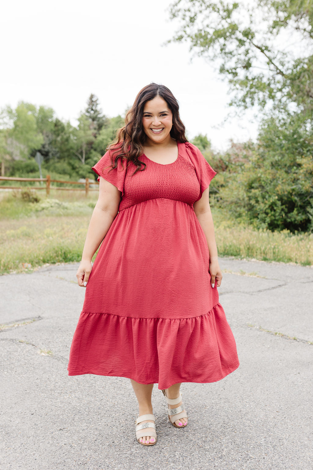 Zoe In Red