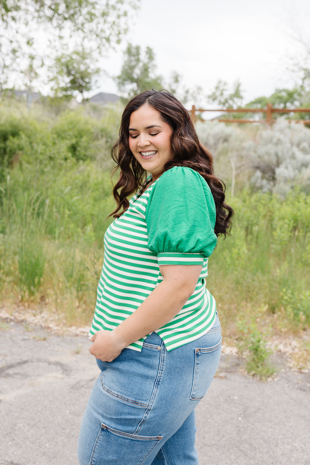 Lisa Striped Top