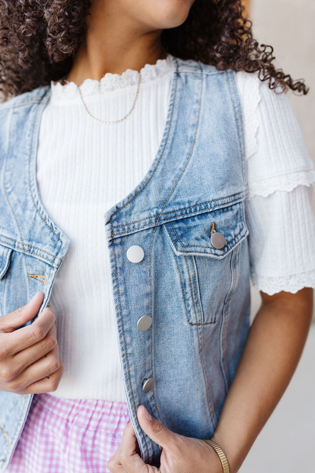 Bertie Denim Vest