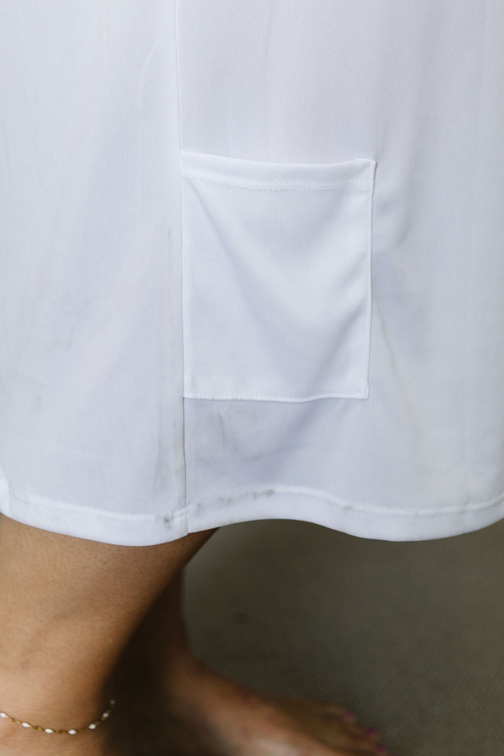 White Maxi Slip