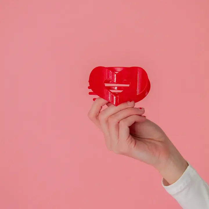 ANDI Flat Heart Claw Clip