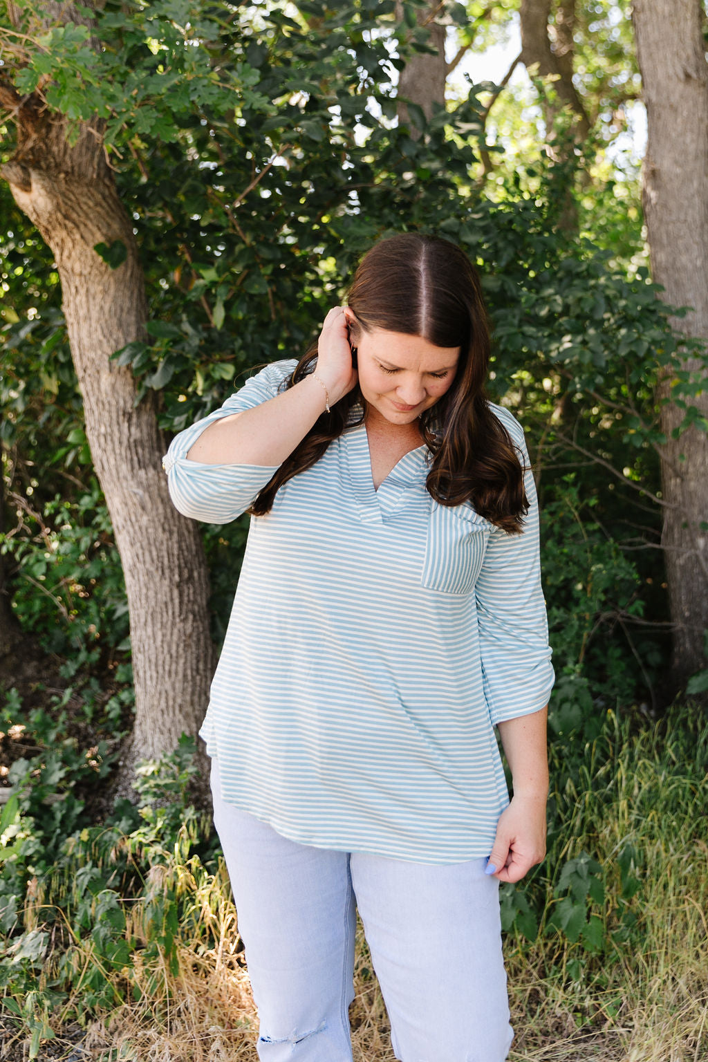 Aspen Striped Top