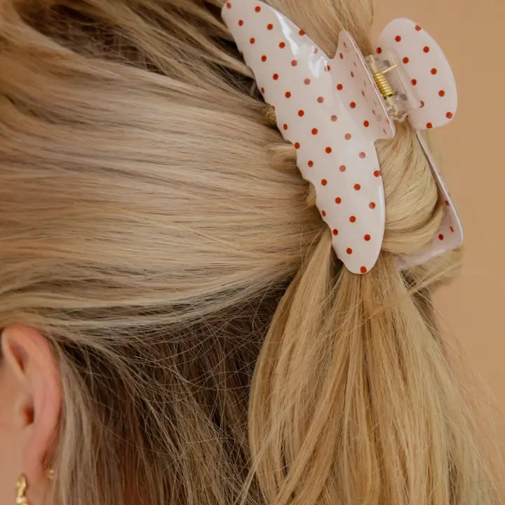 ANDI Polka Dot Claw Clip