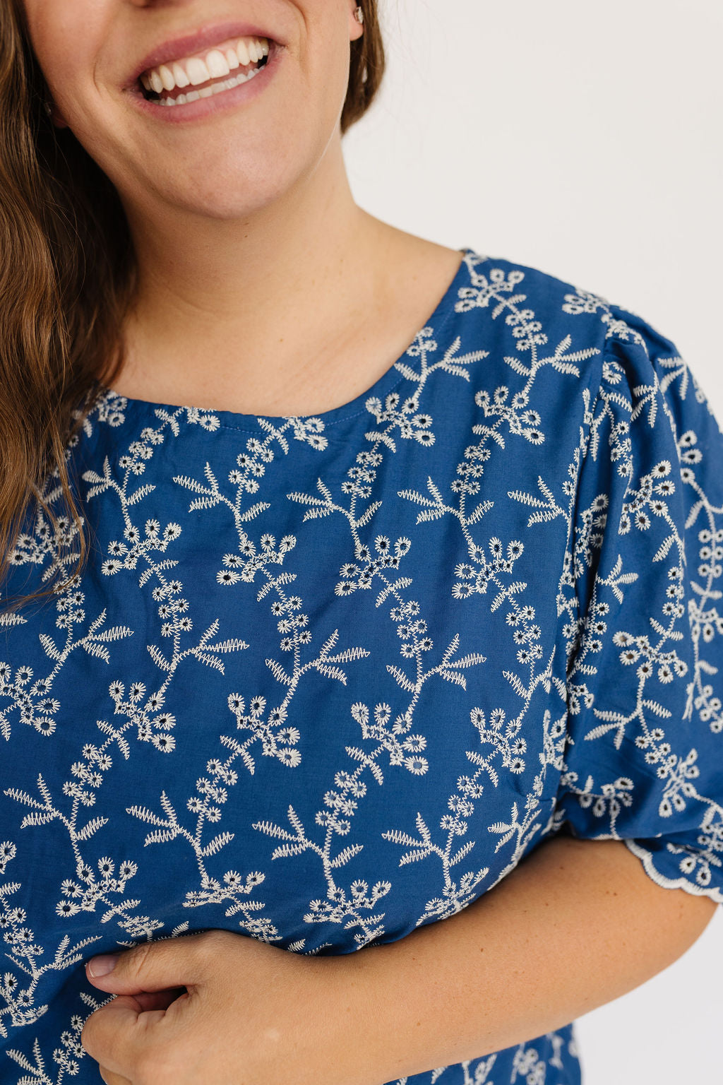 Kirby Eyelet Top