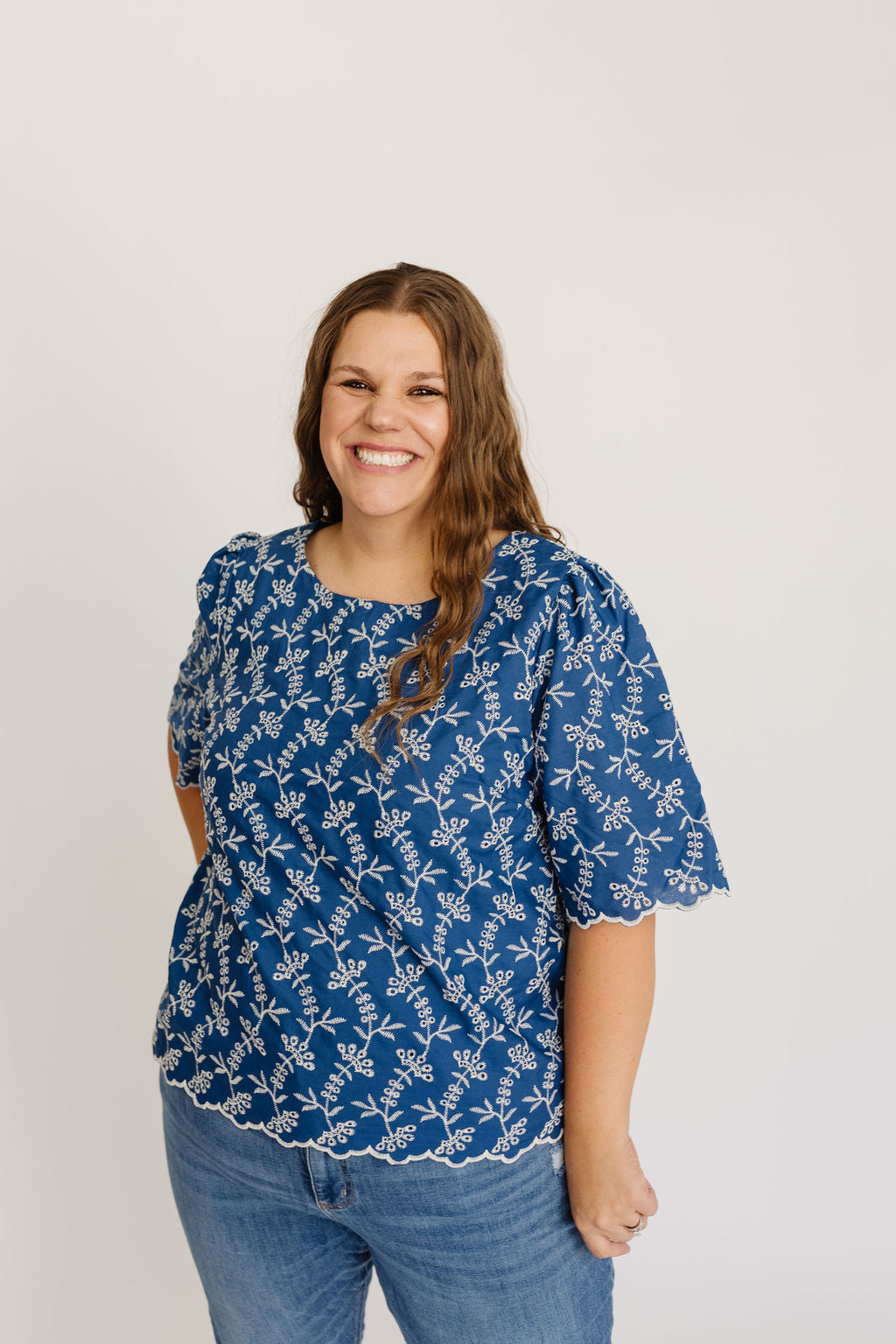 Kirby Eyelet Top