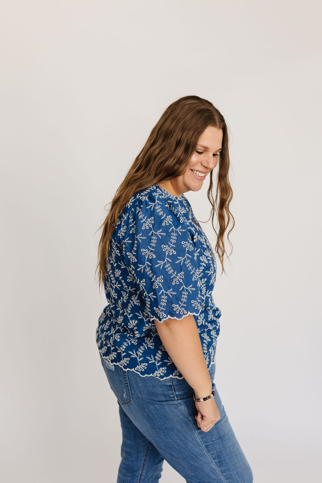 Kirby Eyelet Top