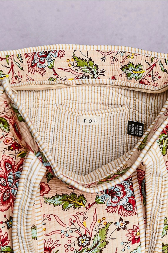 Quilted Tote Bag