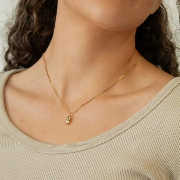 ANDI Gold Droplet Necklace