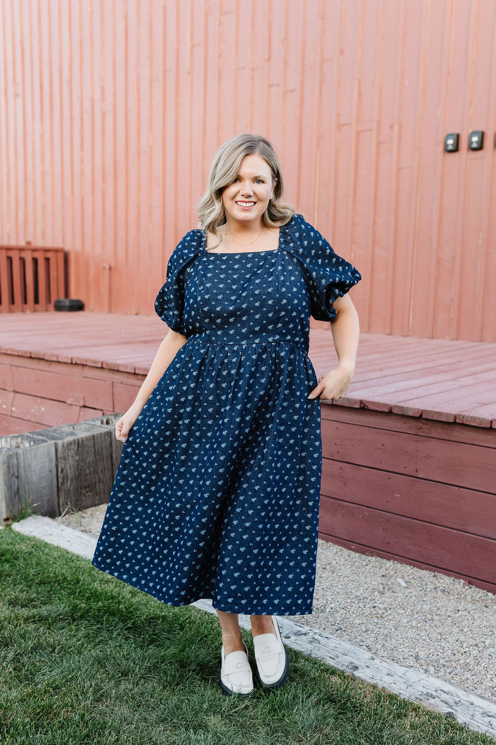 Lauren Denim Midi