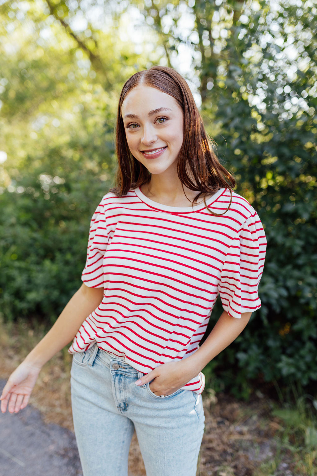 Alicia Striped Top