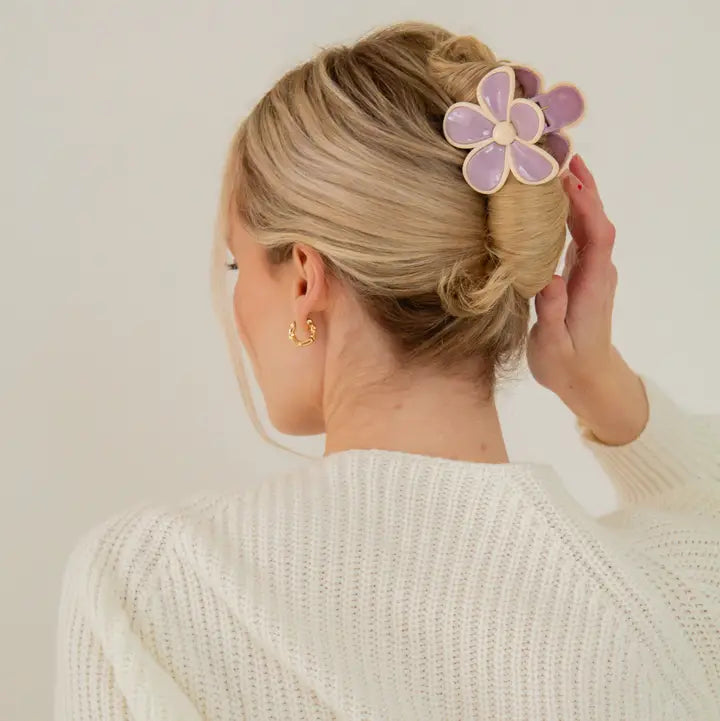 Andi Flower Claw Clip