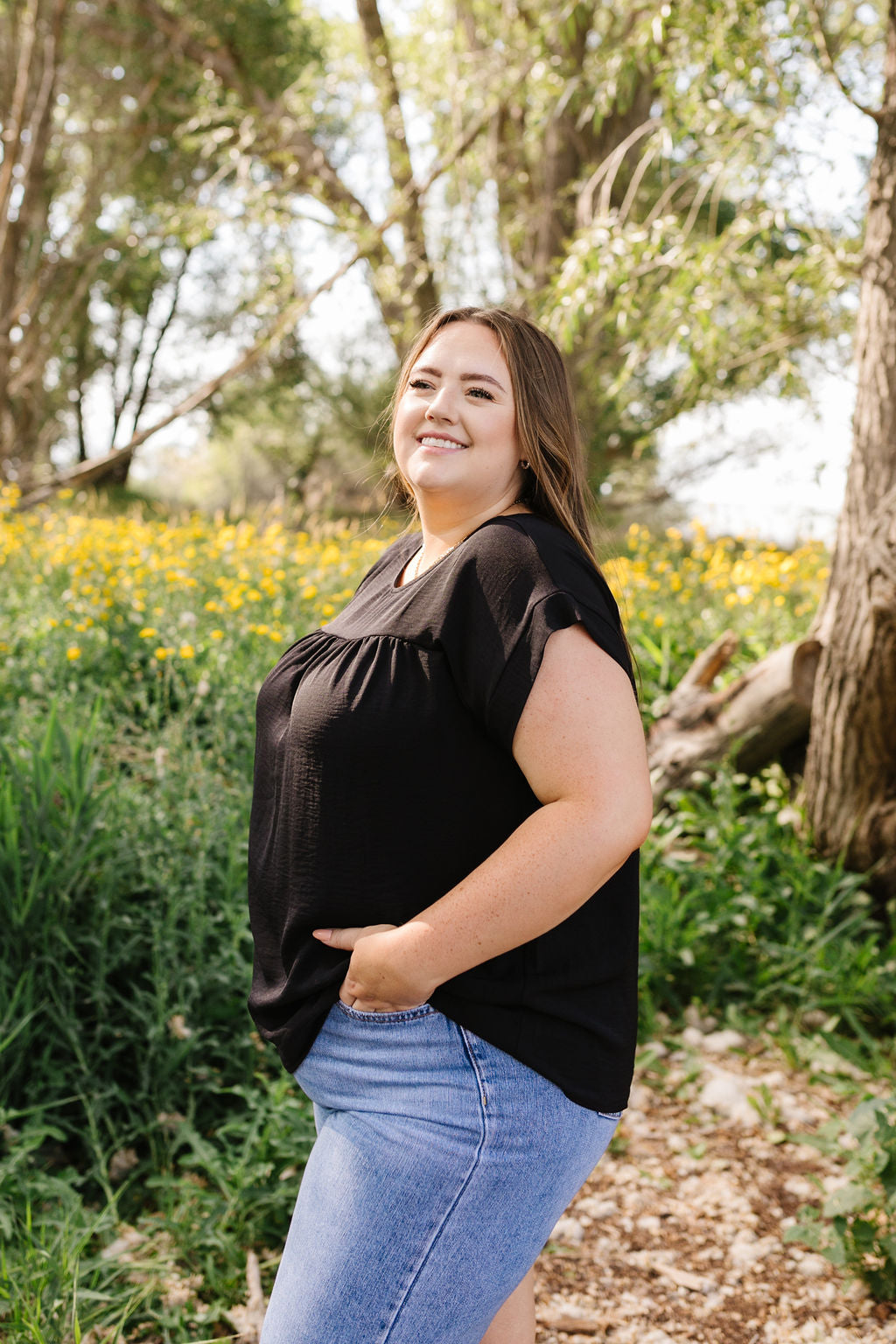 Nola Top In Black