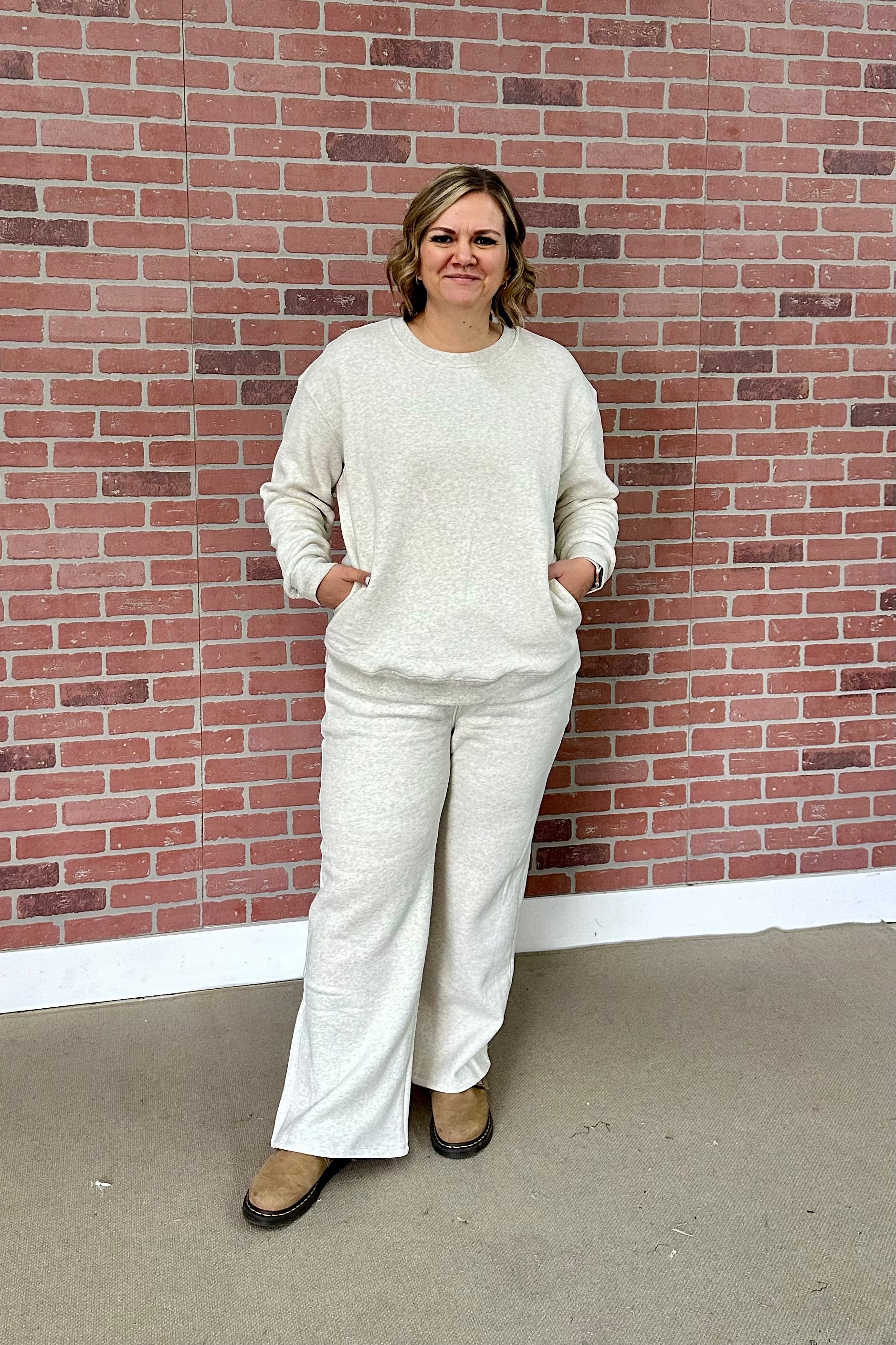 Whitley Pants in Cream