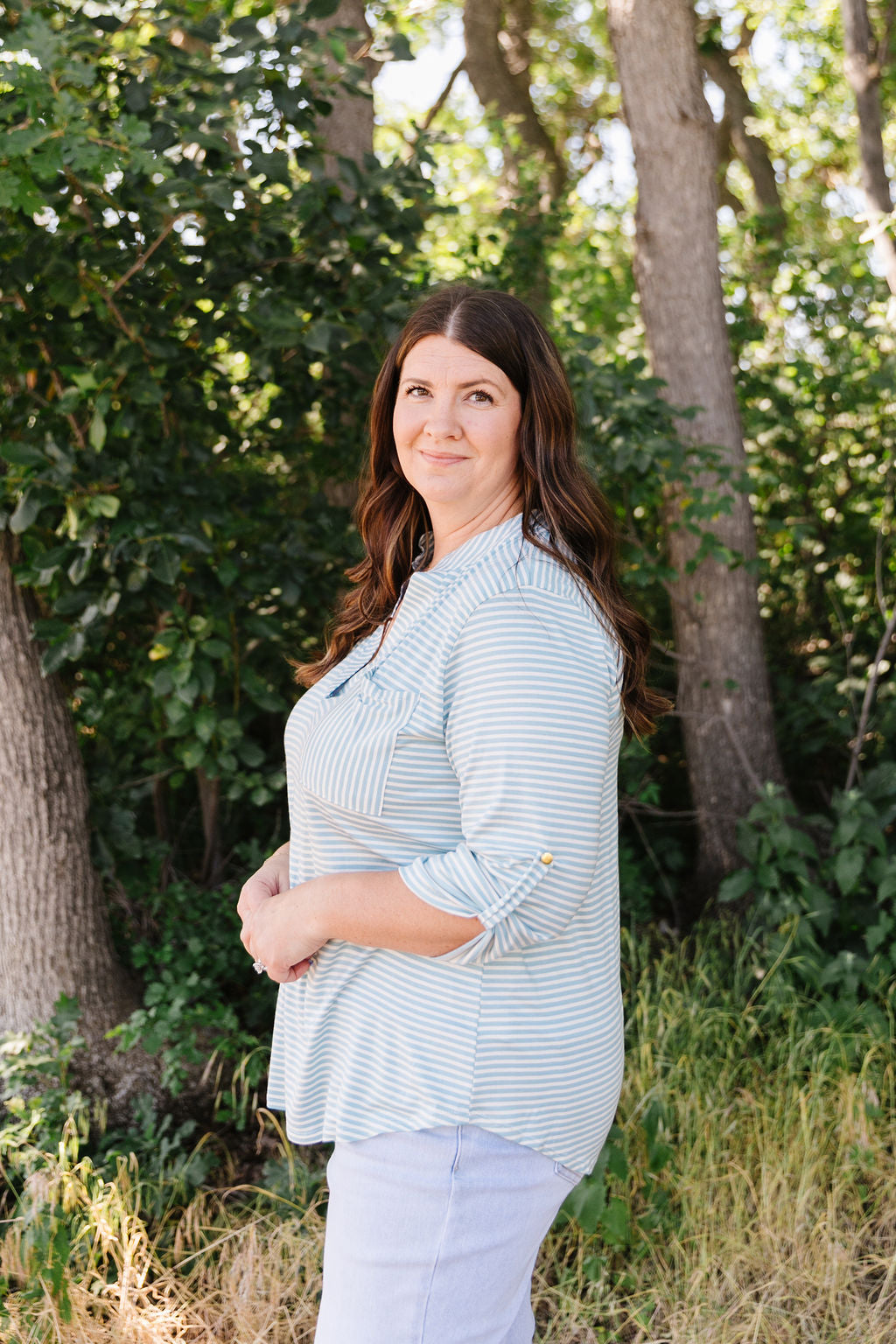 Aspen Striped Top