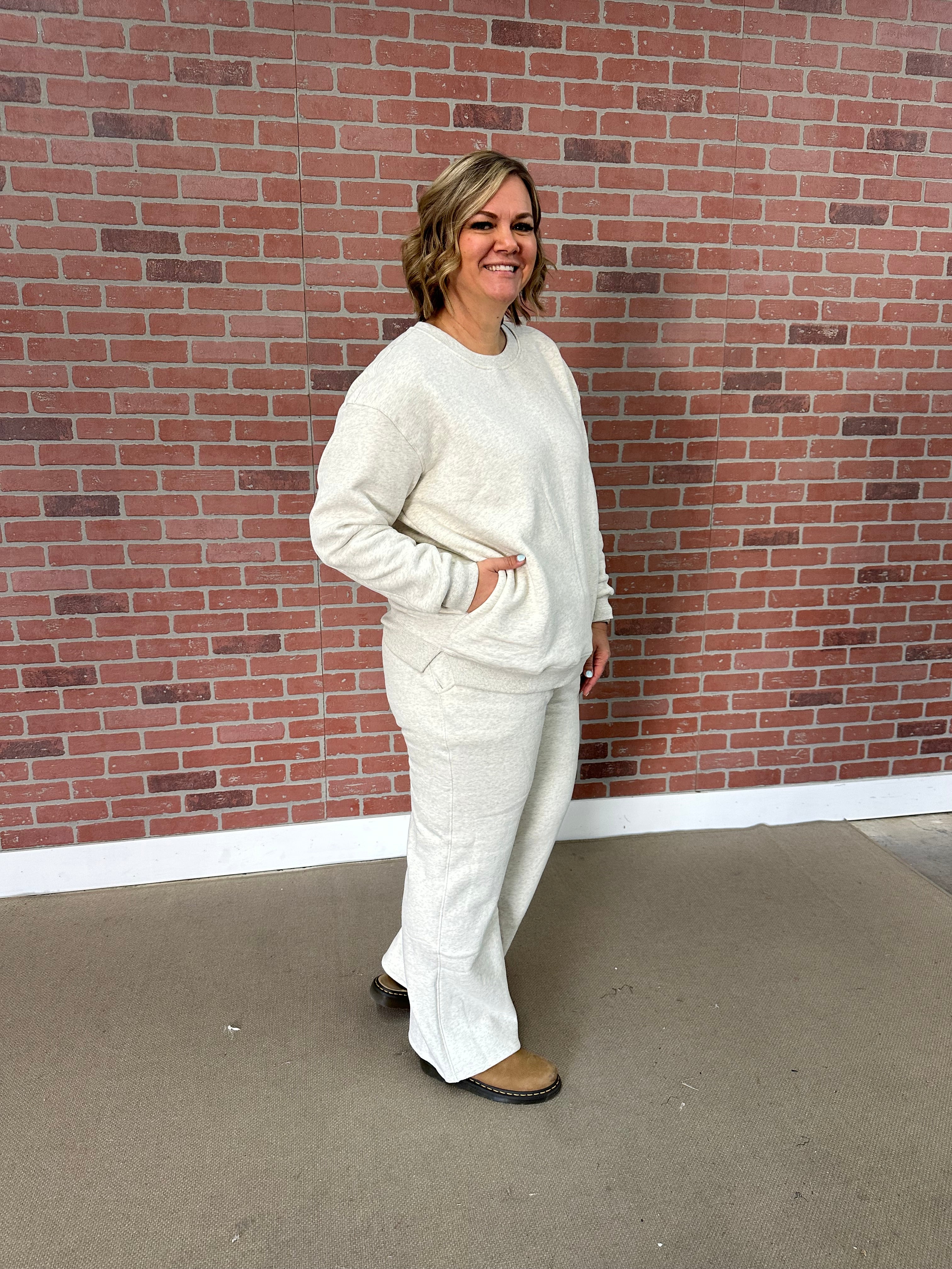 Whitley Pants in Cream