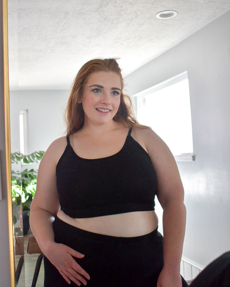 Spaghetti Strap Cami Halftee